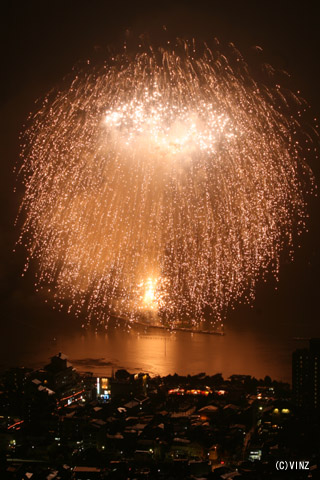 2009年 第61回諏訪湖祭湖上花火大会 写真集 | スターマイン競技